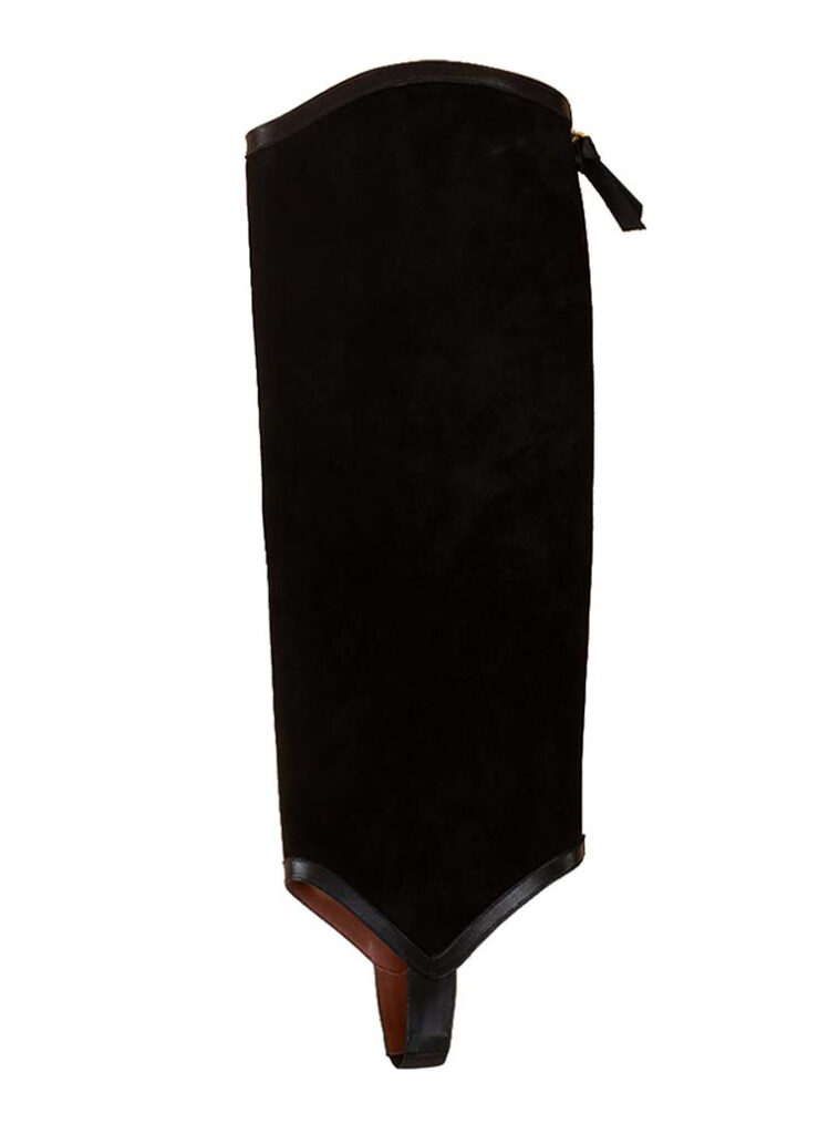 The Long Gaiter · Black Crosta & Black Calf