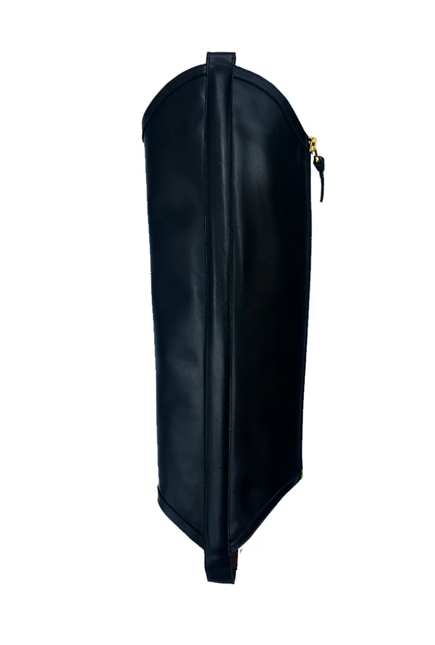 The Cowboy Gaiter — Black Calf
