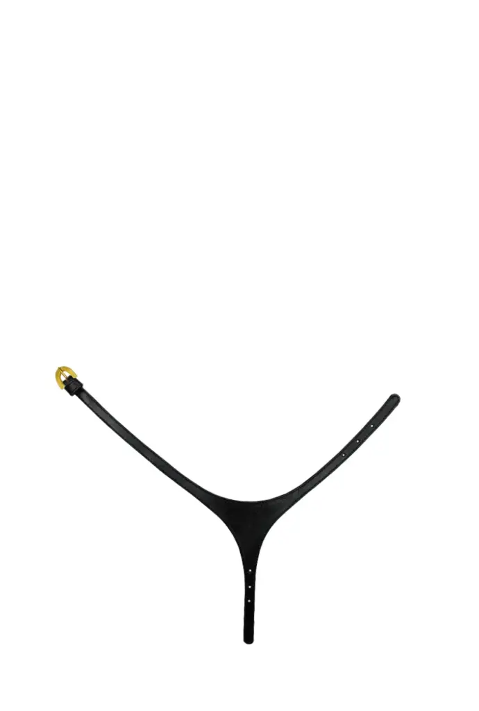 Maliziosa Mask — Black Calf