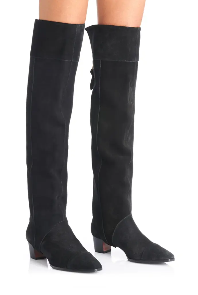 La Ribelle Bis — Black Crosta + The OTK Gaiter Black Crosta